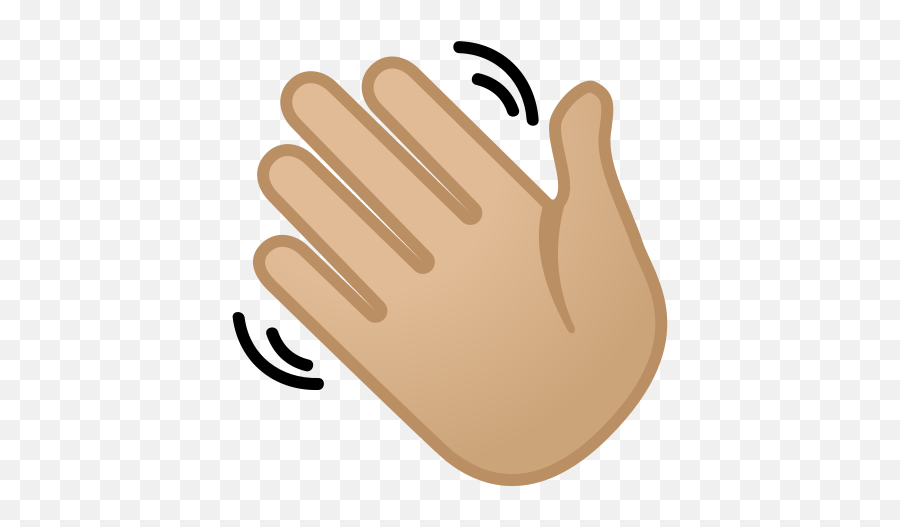 Medium - Wave Hand Emoji Png,Hand Wave Emoji