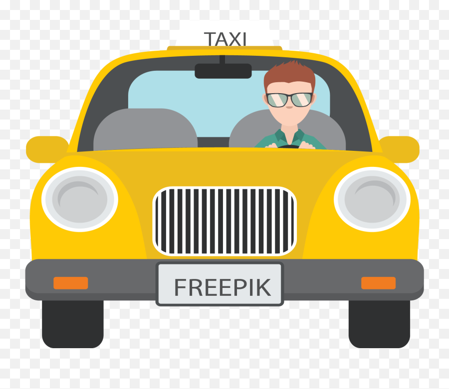 Taxi Clipart Png Bed - Taxi Driver Clipart Png Emoji,Taxi Emoji