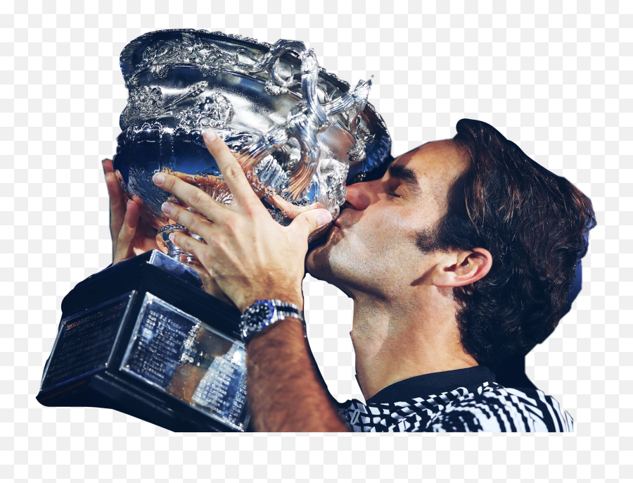Sport Tennis Roger Federer Freetoedit - Australian Open Winner 2017 Men Emoji,Roger Federer Emoji