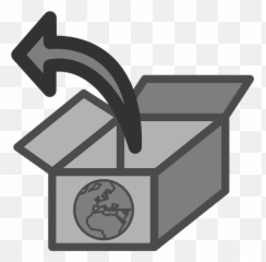 Package Box Open - Unpacking Clipart Emoji