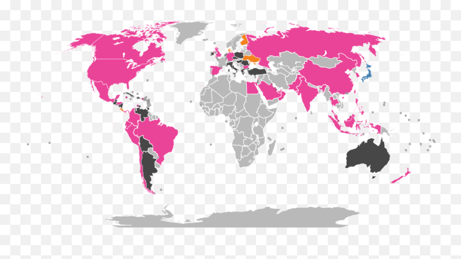 Dunkin Donuts - Map First World Countries Emoji,Taco Bell Emoji