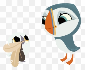 Hi Clipart Nick Jr Hi Nick Jr - Nick Baba Puffin Rock Emoji,Puffin Emoji