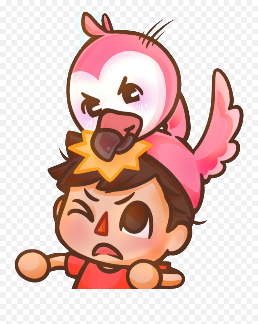 Flaming Albert Albertsstuff - Flamingo Albertsstuff Emoji,Flaming Emoji