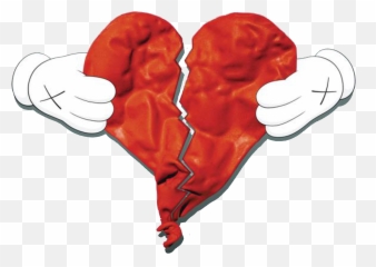 Drawing Wallpapers Heart Transparent - Kanye West And Heartbreak Album Cover Emoji,Boxing Glove Emoji Iphone