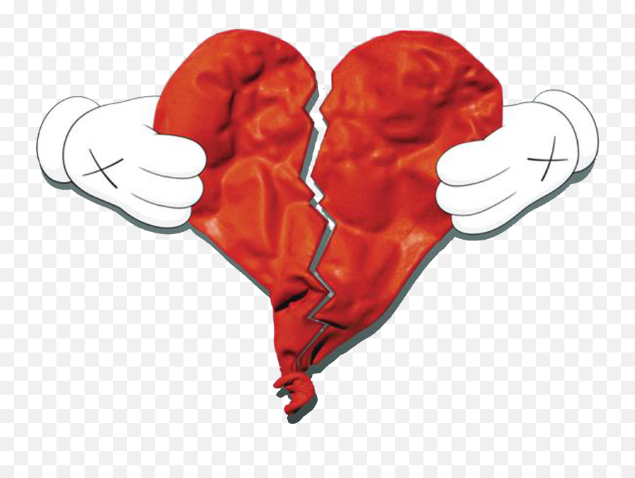 Drawing Wallpapers Heart Transparent - Kanye West And Heartbreak Album Cover Emoji,Boxing Glove Emoji Iphone