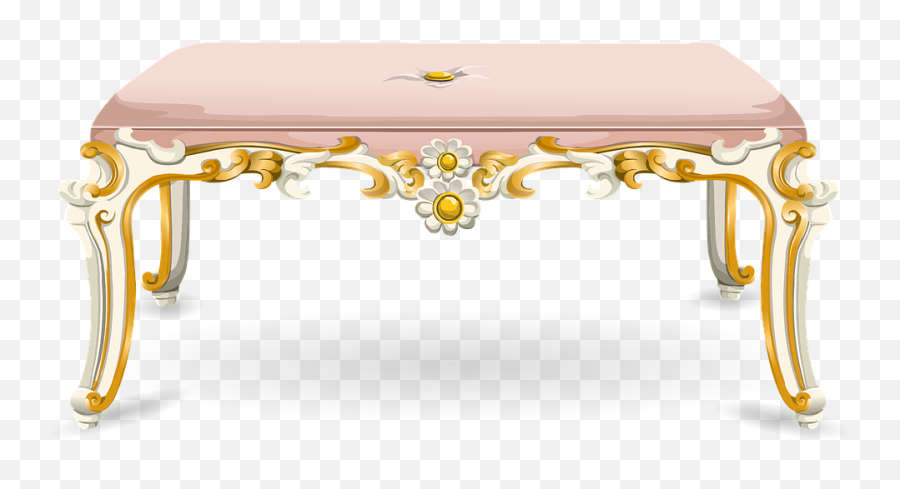 Table Desk Furniture - Flower With Table Png Emoji,How To Write Emojis On Pc