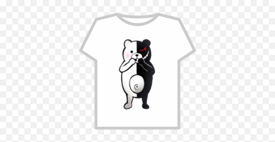 Monokuma T - Galaxy Roblox T Shirts Emoji,Monokuma Emoji