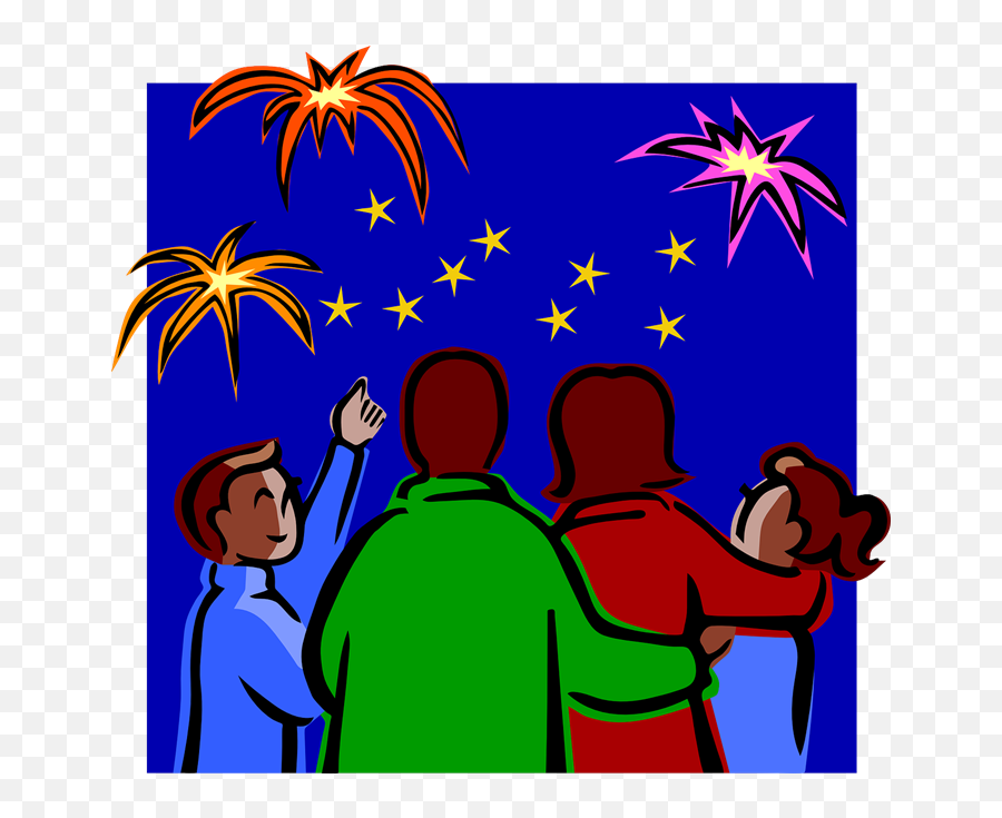 Animated Clipart Fireworks - Clipart New Year Celebration Emoji,Emoji Fireworks