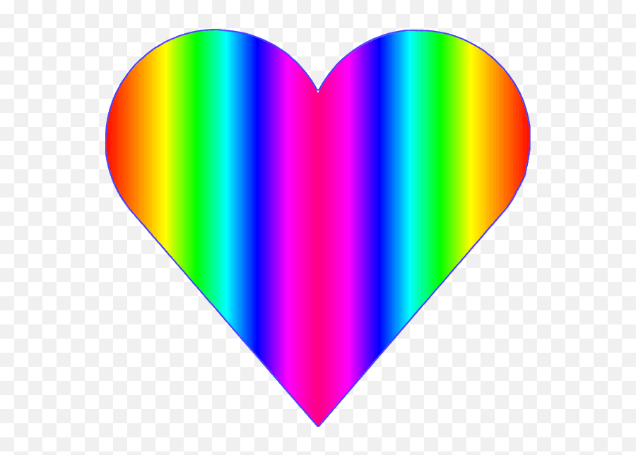Free Gay Heart Cliparts Download Free - Love Rainbow Heart Clipart Emoji,Rainbow Heart Emoji