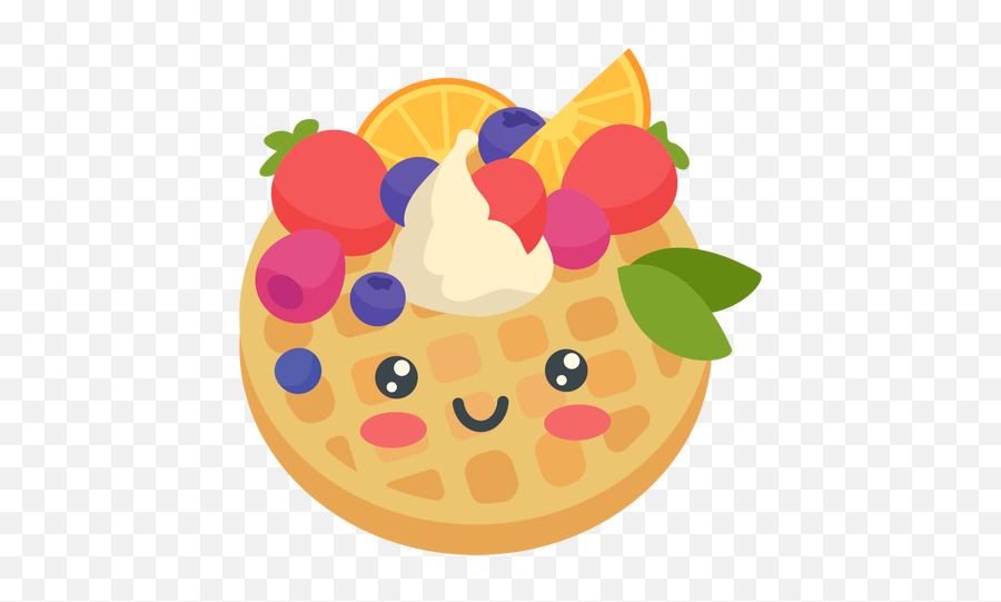 Kawaii Happy Pancake - Transparent Png U0026 Svg Vector File Pancake Kawaii Emoji,Bagel Emoji