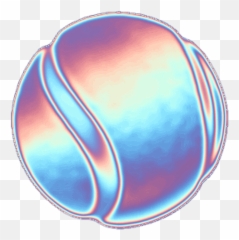 Holo Holographic Iridescent - Circulos Png Emoji,Tennis Emoji