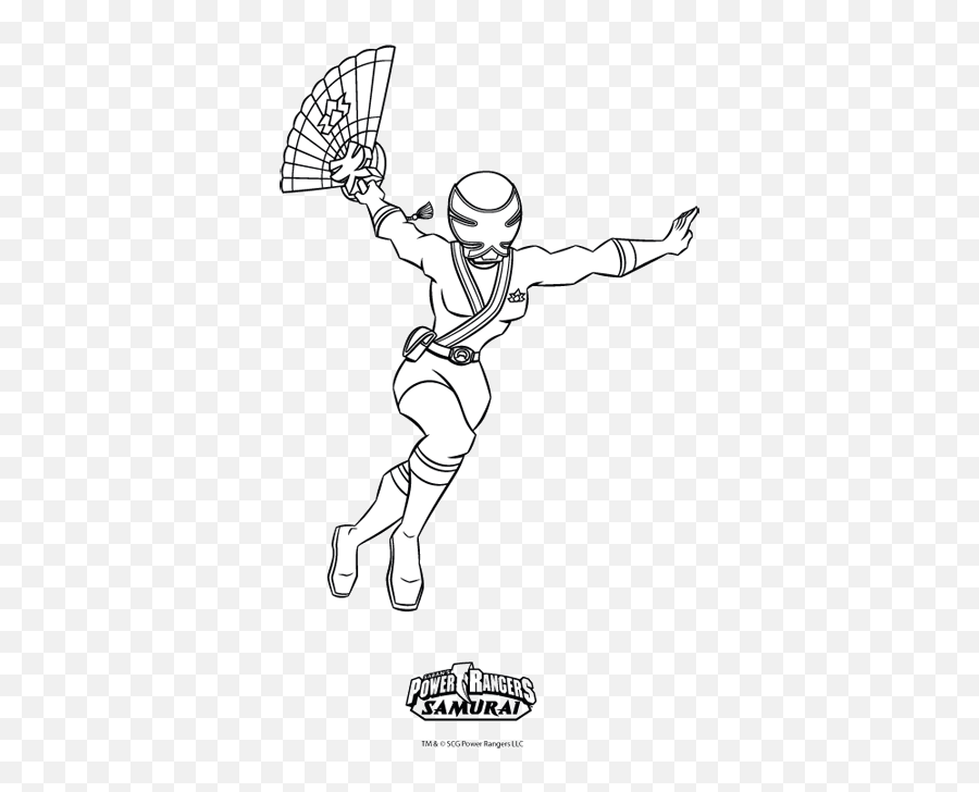 Samurai Da Colorare Colouring Pages - Clip Art Library Line Art Emoji,Power Ranger Emoji