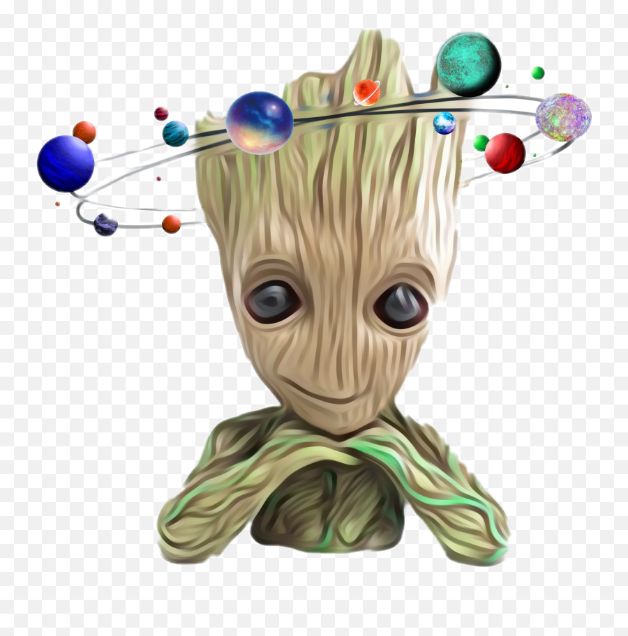 Groot Marvel Comics Space Galaxy Stars - Groot Png Emoji,Groot Emoji