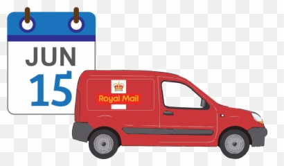 24 Delivery Clipart Royal Mail Van Free Clip Art Stock - Royal Mail Van Drawing Emoji,Emoji Vans