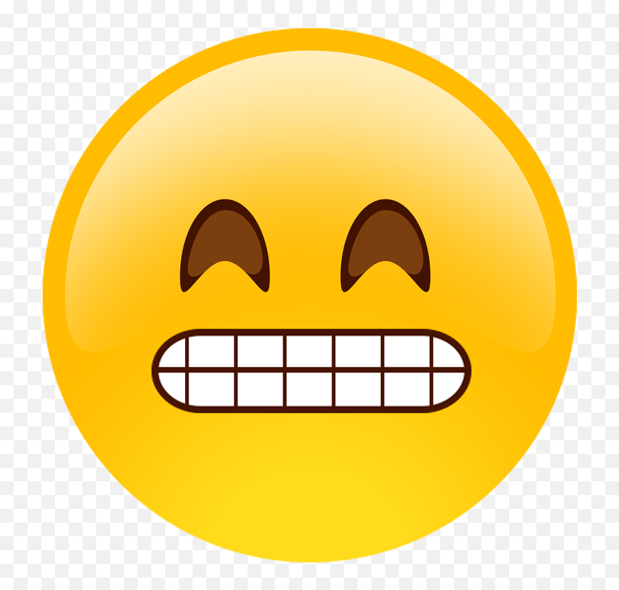 Gergin Emoji Clipart Emoticon Emoji Smiley - Cringe Emoji Png,Blowing Kiss Emoji