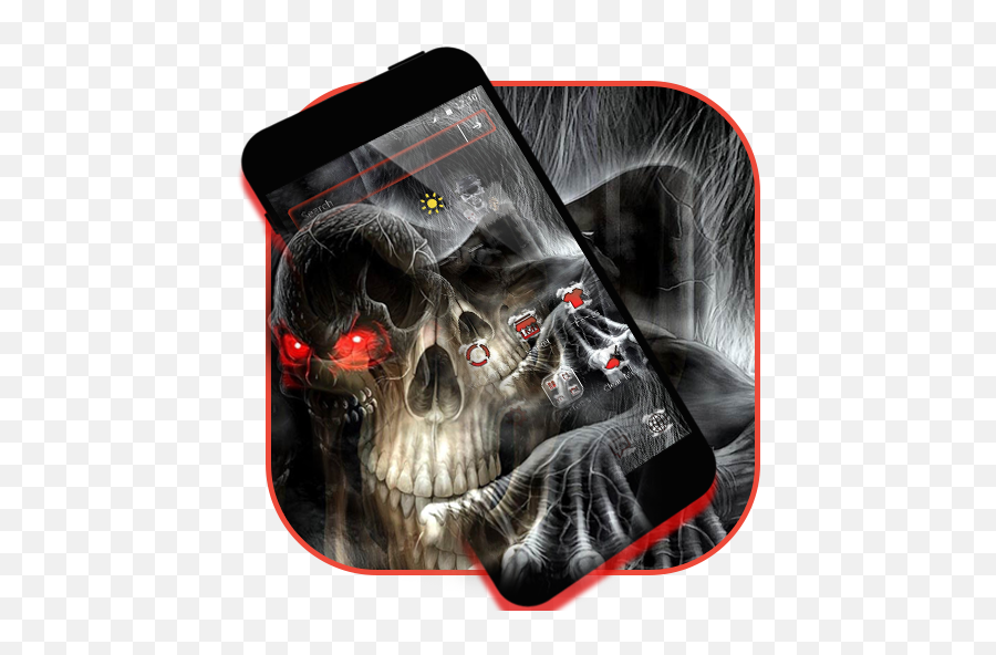 Horror Skull Theme - Apps On Google Play Skull Emoji,Zombie Emoji Iphone