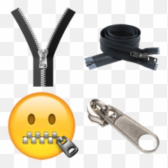 Zippers transparent PNG images - StickPNG Can T Talk Icon Emoji
