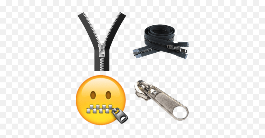 Zippers Transparent Png Images - Stickpng Can T Talk Icon Emoji,Comb Emoji