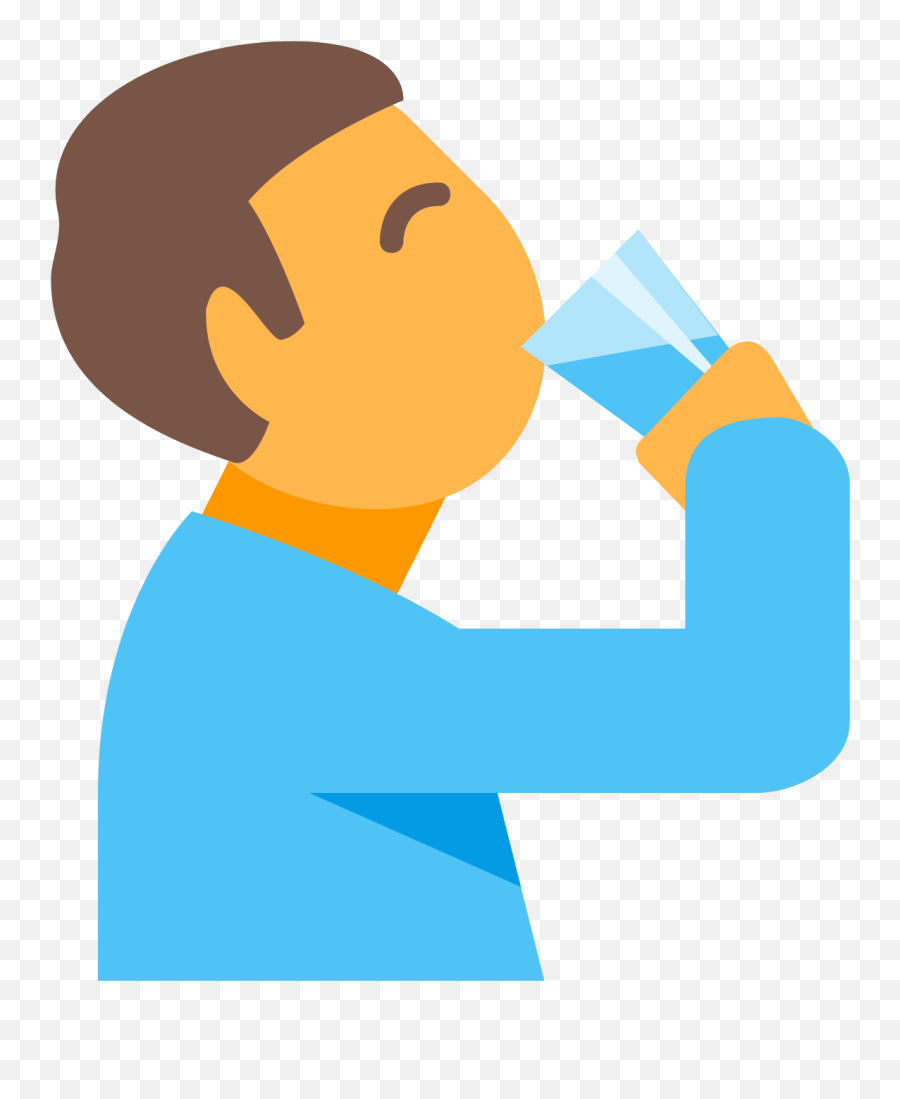 Drink Water Emoji Png Picture - Drinking Water Clipart Png,Emoji Water Bottle