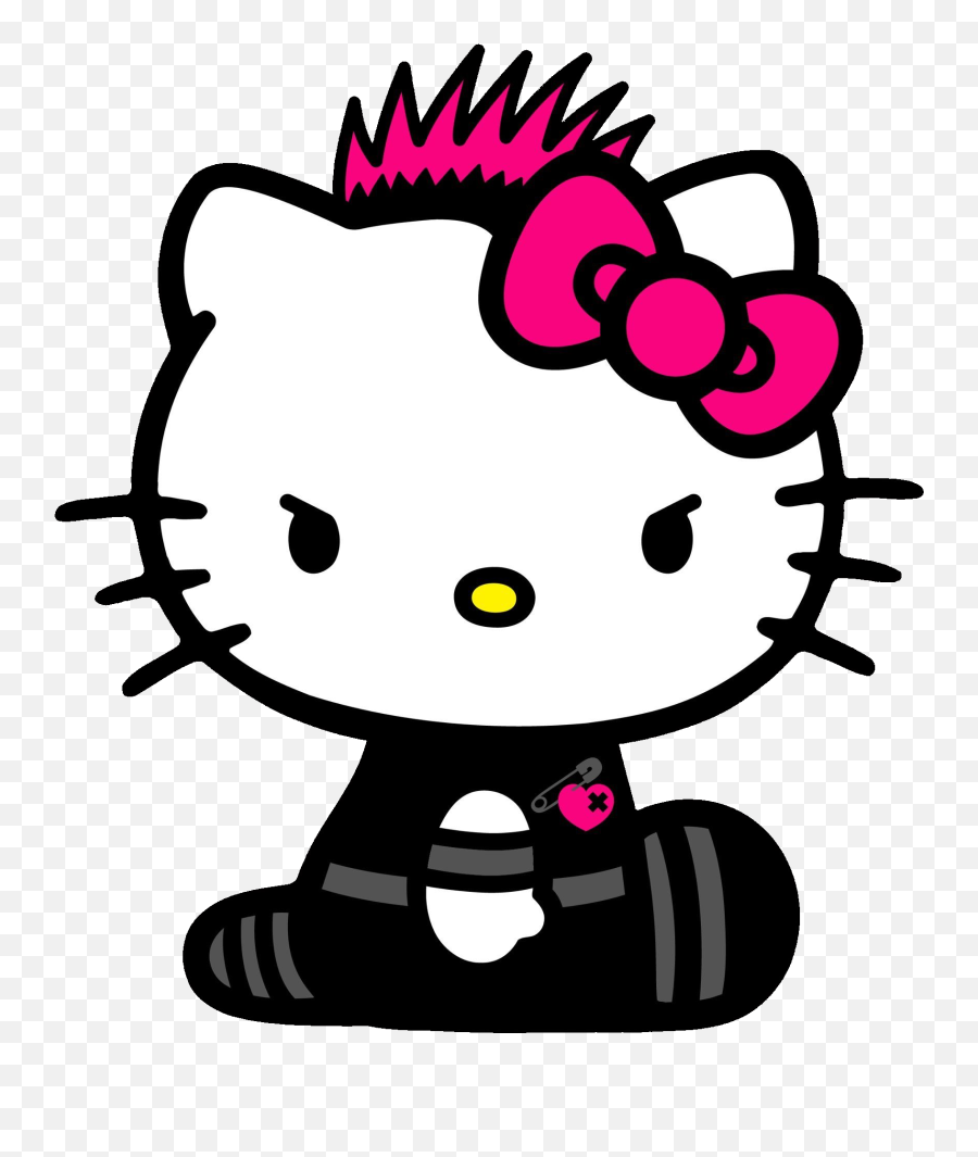 Popular And Trending Punk Stickers On Picsart - Stickers Hello Kitty Png Emoji,Snot Nose Emoji