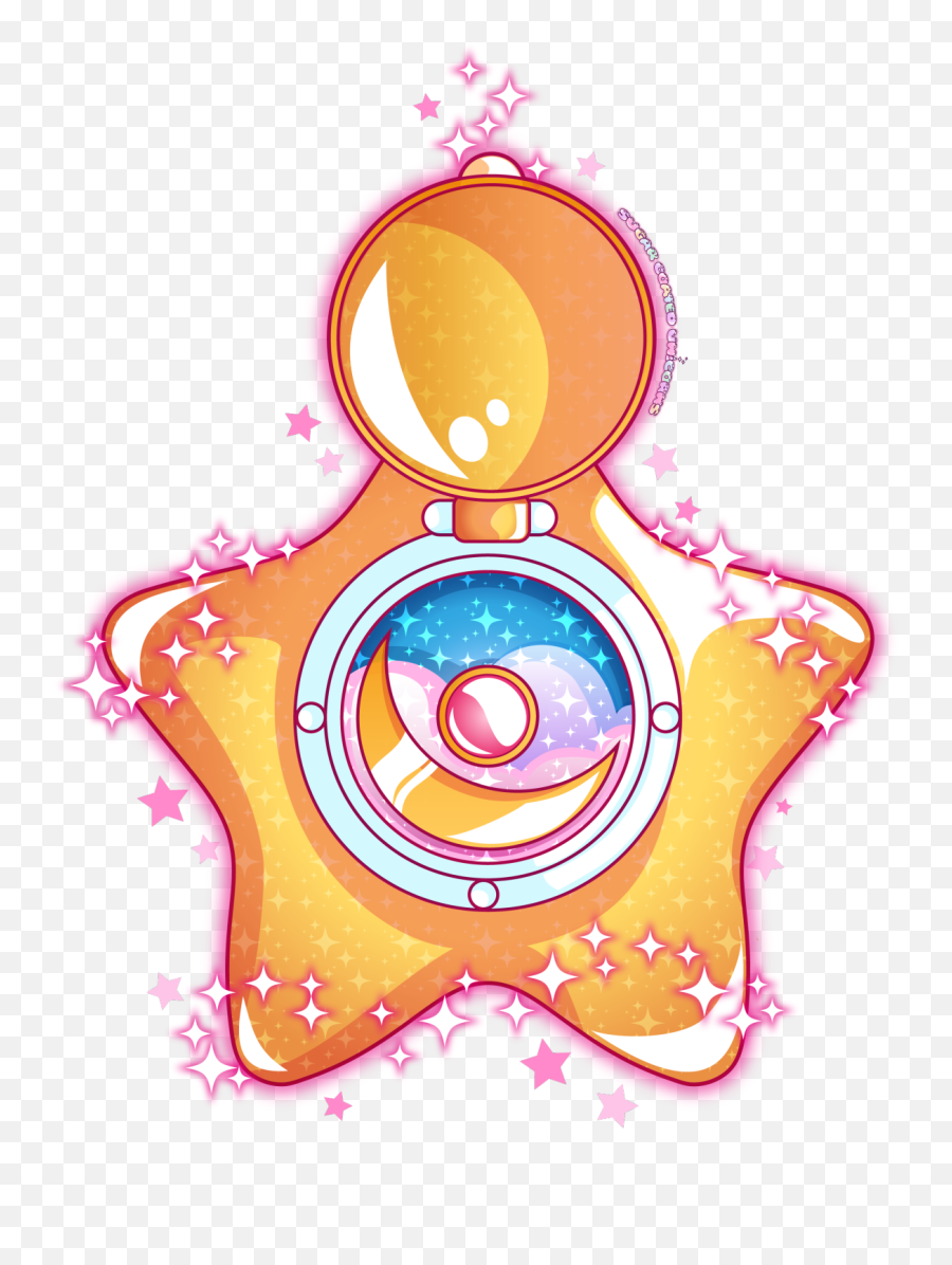 Sugar Coated Unicorns - Sailor Moon Star Locket Brooch Emoji,Moon Emoji Text