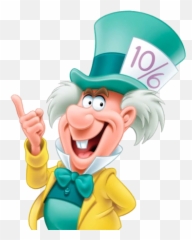 Mad Hatter - Alice In Wonderland Png Emoji,Army Salute Emoji