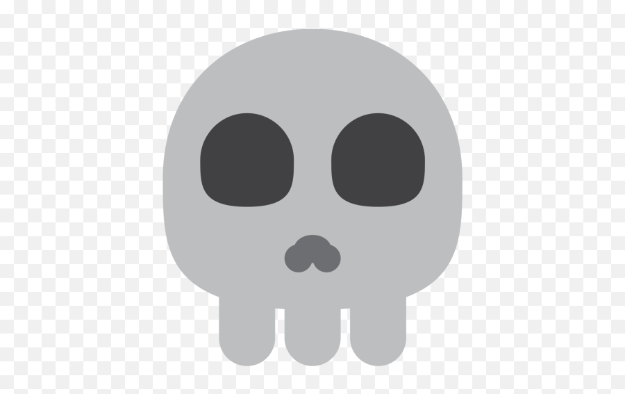 Skull Icon Of Flat Style - Available In Svg Png Eps Ai Skull Emoji Twitter,Skull And Crossbones Emoji