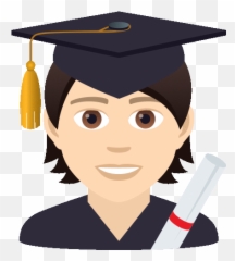 Graduate Joypixels GIF - Graduation Discover u0026 Share GIFs Estudiante Emoji