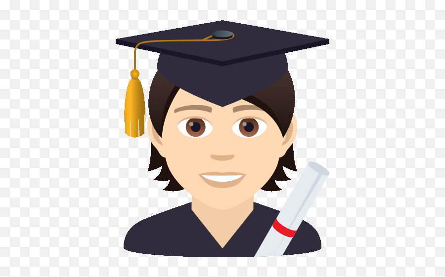 Graduate Joypixels Gif - Graduate Joypixels Graduation Discover U0026 Share Gifs Estudiante Emoji,Graduation Cap Emoji