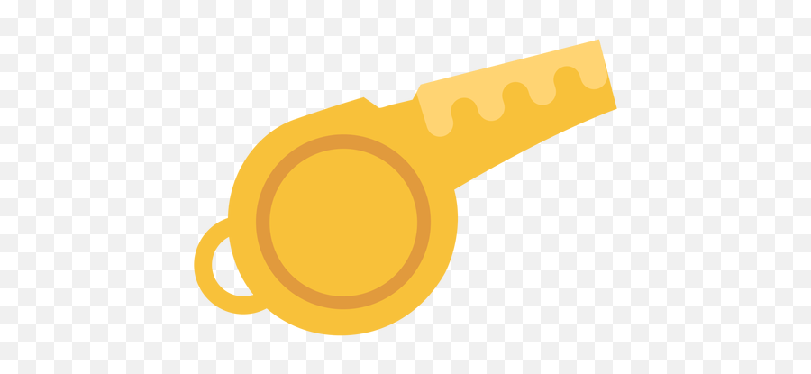 Sports Whistle Flat - Whistle Flat Png Emoji,Whistle Emoticon