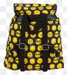 Expressing Comfort - Pattern Emoji,Emoji Backpacks