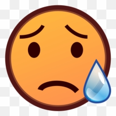 Disappointed Face Emoji For Facebook Email Sms - Tired