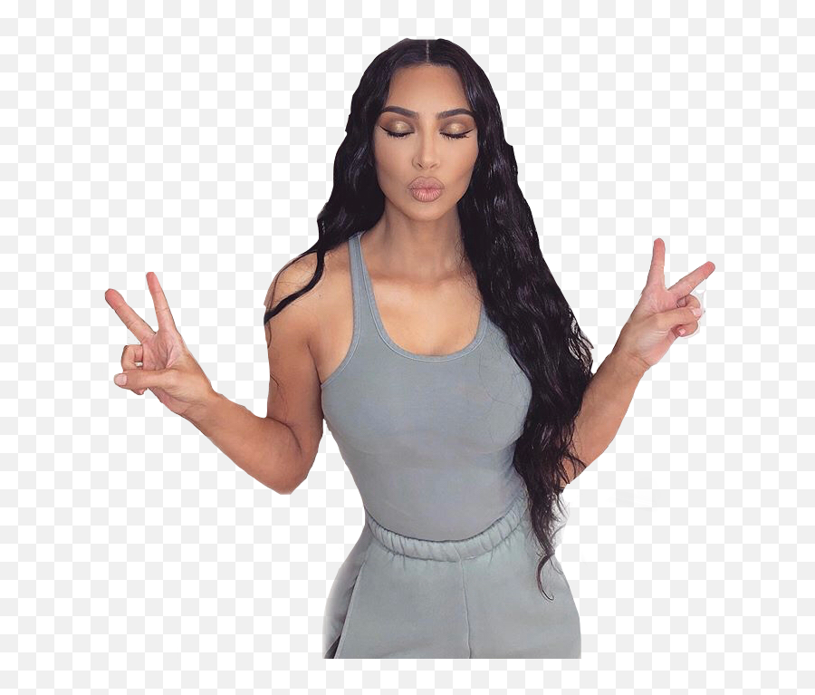 Kimk Kimkardashian Kanyewest West Kanye - Kim Kardashian Tank Top Emoji,Kim K Emoji