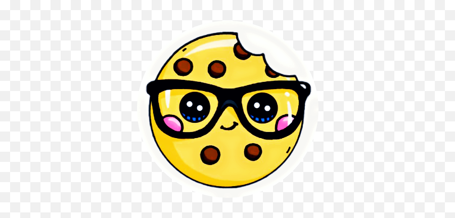 Yummy Emoji Png Picture - Cookie With A Cute Face,Emoji Yummy