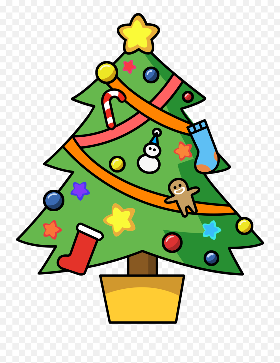 Christmas Clip Art Free Clipart Images - Animated Clipart Christmas Tree Emoji,Xmas Emoji