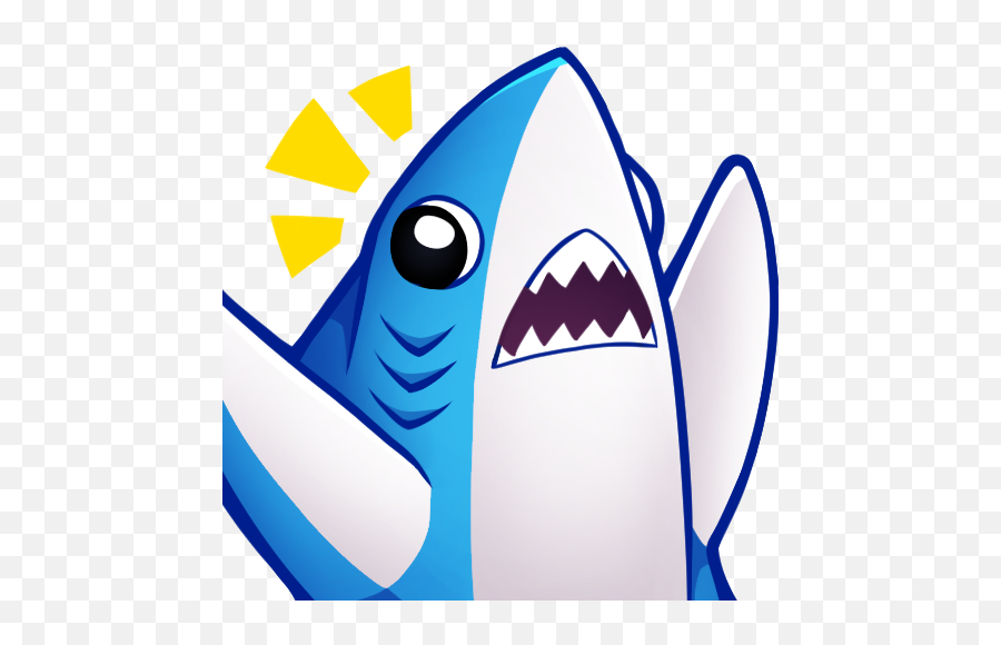 Transparent Emotes Cartoon Shark Shark Emotes Emoji Shark Emoji 