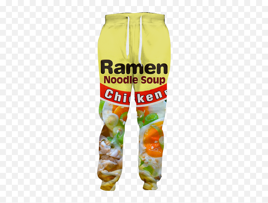 Chicken Ramen Joggers - Ramen Pants Emoji,Ramen Emoji