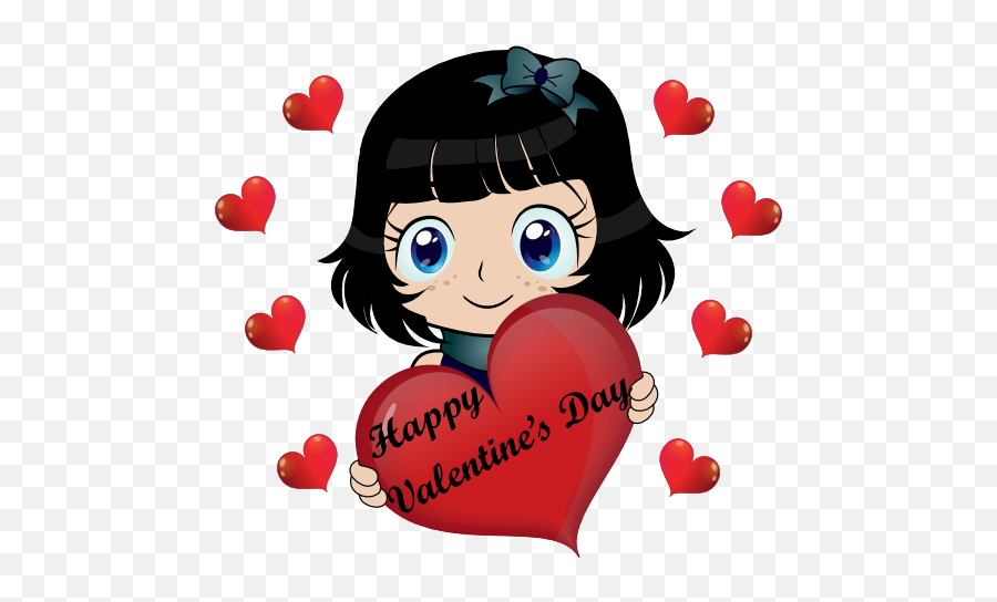 Happy Valentine Day Smiley Emoticon - Happy Birthday Emoji,Valentines Day Emoticons