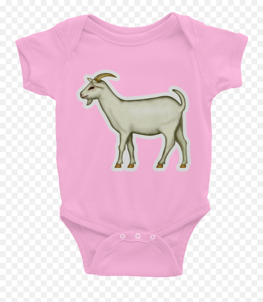 Download Goat Emoji Png - Infant Bodysuit,Goat Emoji