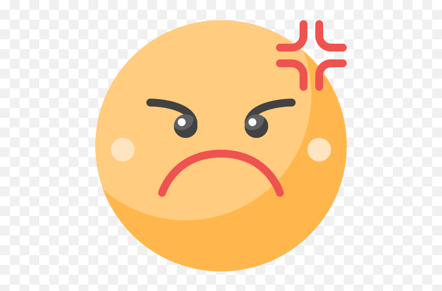 Angry - Smiley Emoji,Profanity Emoji