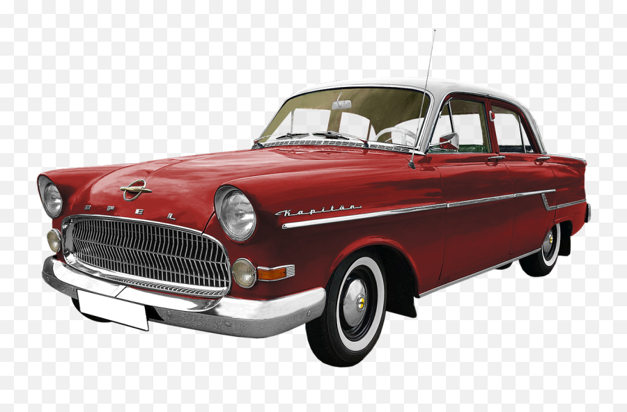 Adam Opel Ag Opel Captain 4türig Years - Red Vintage Car Png Emoji,Travel Trailer Emoji