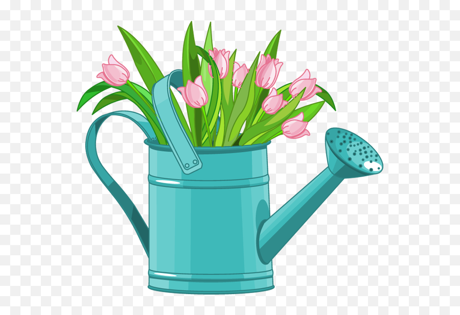 Plant Clipart Watering Can Plant - Spring Watering Can Clip Art Emoji,Watering Can Emoji