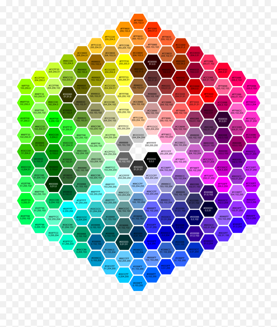 Hexagon Hex Rgb Colour Palette Emoji,Hexagon Emoji