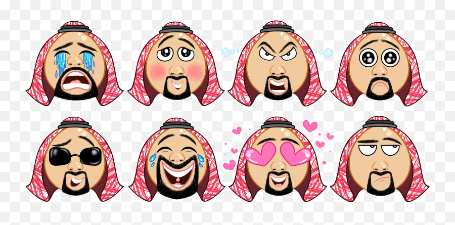 Khaliji Emoji Imessage Stickers - Clip Art,Emoji For Imessage