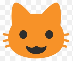 Emoji U1f63a - Android Cat
