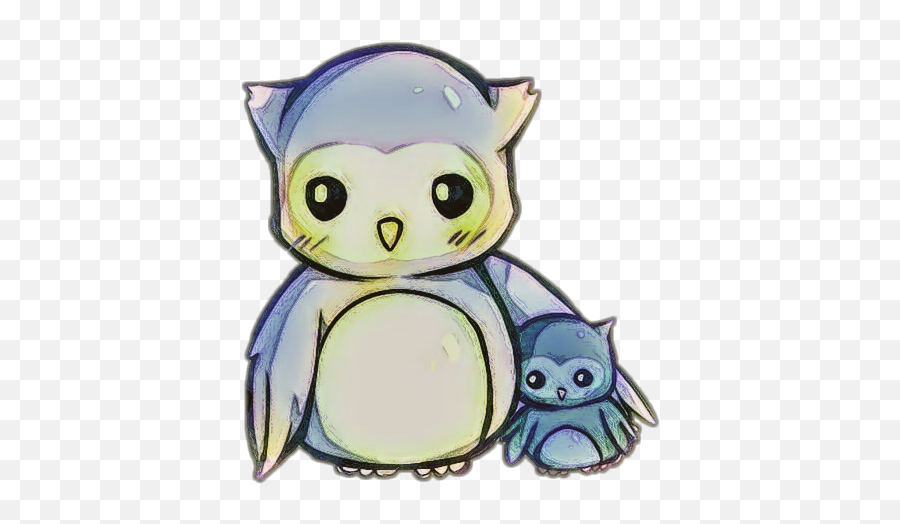 Owlart Owl Mom Mommy Mama Eule - Cartoon Owl Kawaii Emoji,Mommy Emoji