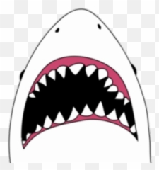 Shark Jaws - Transparent Png Stickers Png Emoji,Jaws Emoji