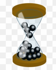 Hourglass - Hour Glass With Marbles Emoji,Crystal Ball And Cookie Emoji Game