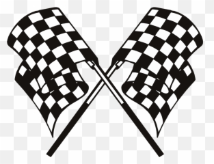 Checkered Drawing Race Flag Transparent - Number 5 Emoji