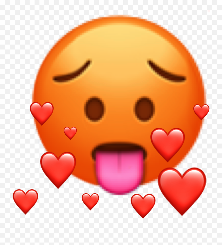 Emoji Hot Pretty Love Herz Heart Freetoedit - Hot And Heart Emoji,Emoji Hot